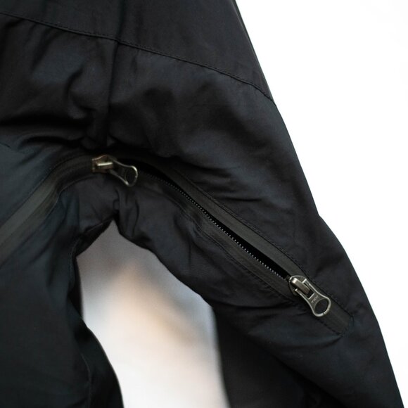 RLX Ralph Lauren Mens XL Tech Performance Jacket Black Nylon Wool Cashmere Italy - Picture 5 of 12